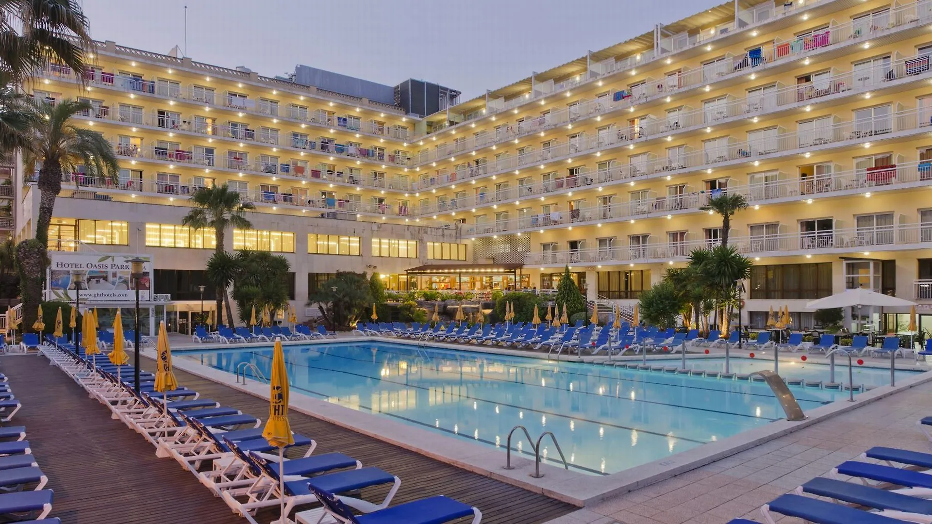 **** Hotell Ght Oasis Park & Spa Lloret de Mar Spanien